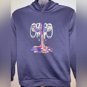 🆕 SHEIN Navy Blue Gamer Hoodie | Size 10Y | Worn Once
